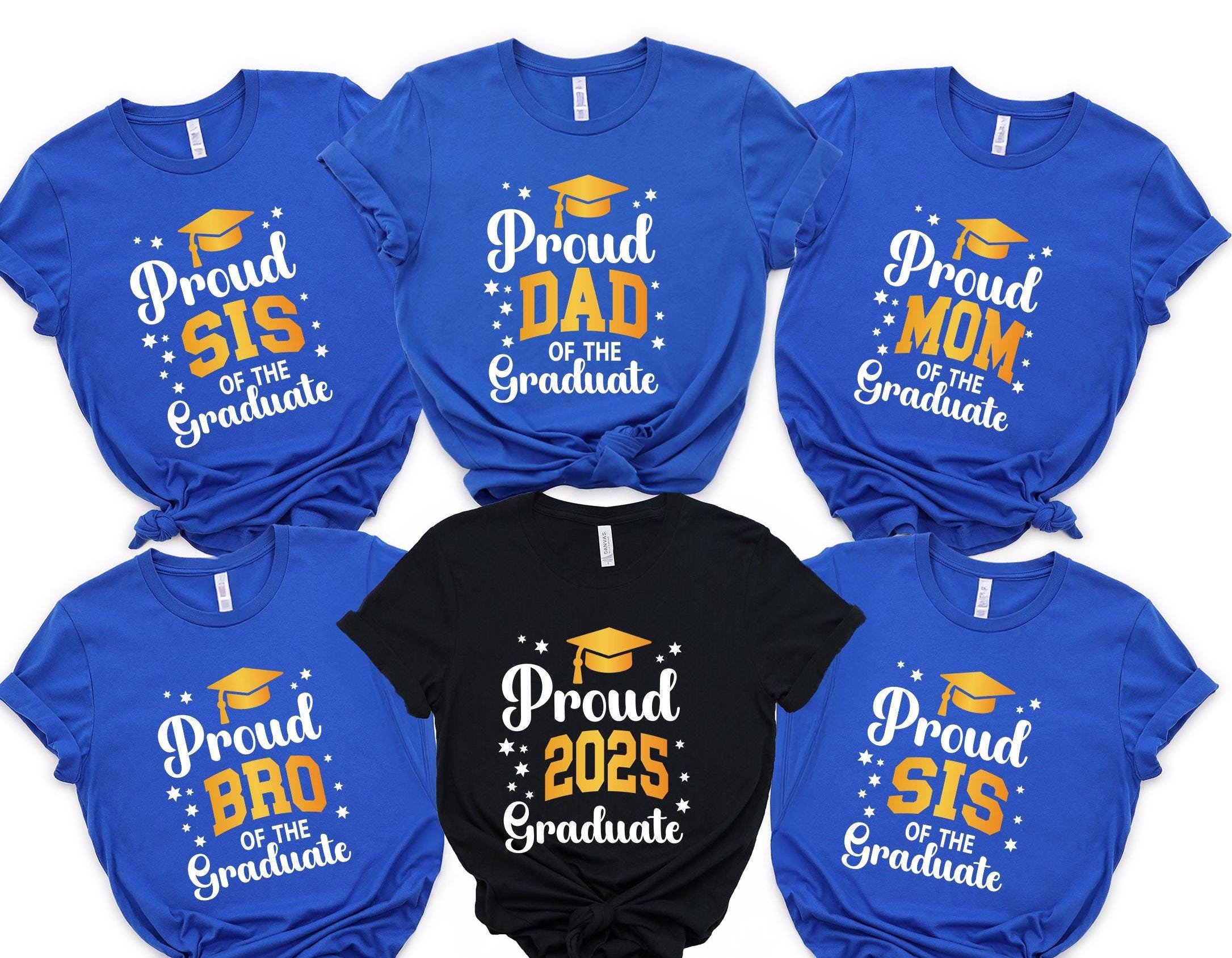 Proud Family Graduation Shirts 2025, Graduation Squad, Senior 2025 ...
