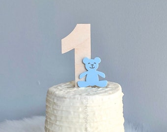 Teddy Bear Cake Topper, Cake Topper for Birthday, Teddy Cake Topper, Teddy Birthday Cake Topper, Cake Topper, Teddy Bear Birthday