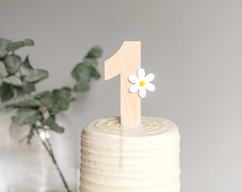 Daisy Cake Topper, Cake Topper for Birthday, Custom Cake Topper, Daisy Birthday Cake Topper, Daisy Decor, Personalized Cake Topper