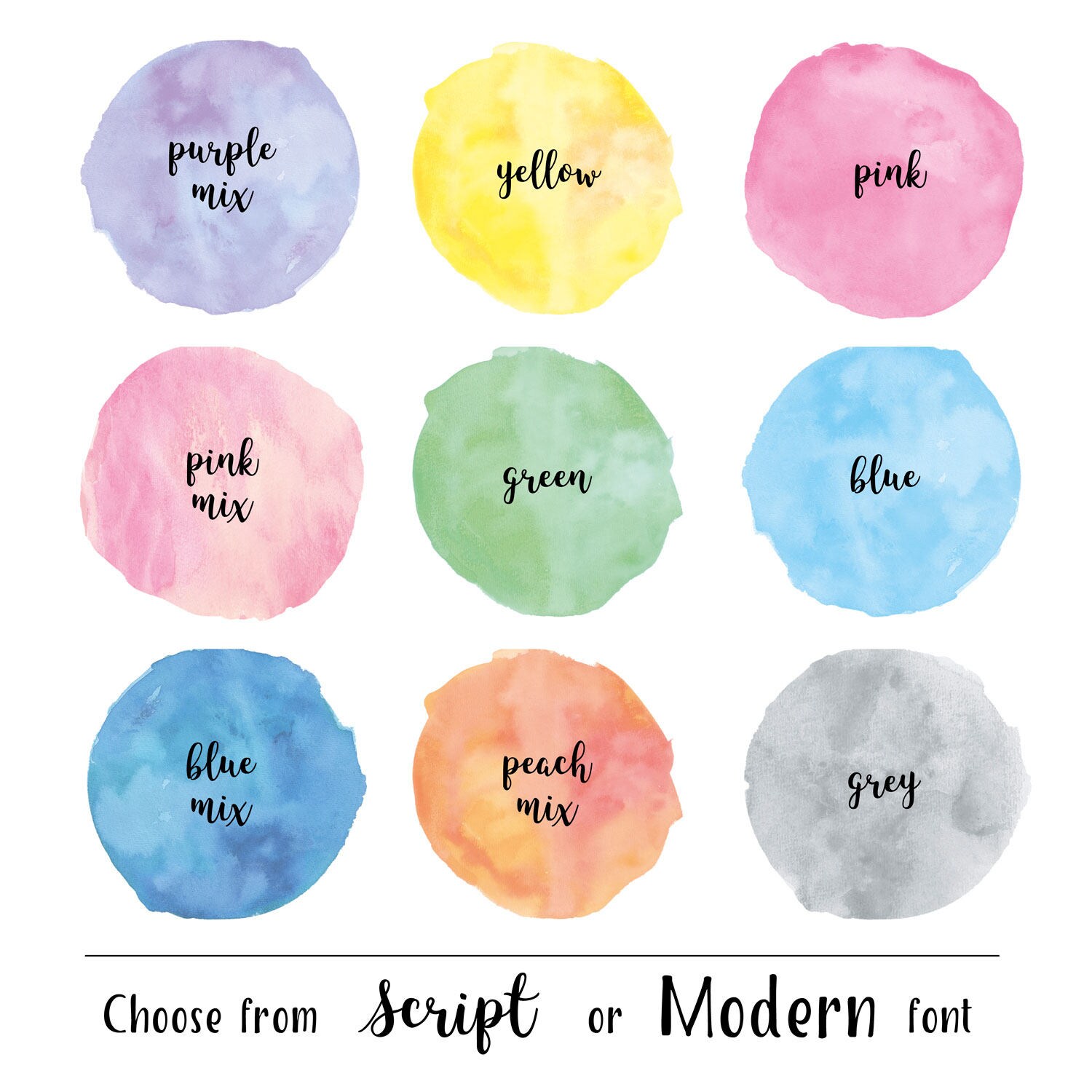 Personalised Nursery Print Watercolour Name Print Etsy
