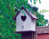 Personalised White Wooden Nesting Box - Ideal present for the gardener - Birthday - Mothers Fathers Day - Chrsitmas - Anniversary