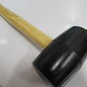 Personalised Rubber Mallet The perfect gift for the handyman in your life. Quality tool, fit for use image 5