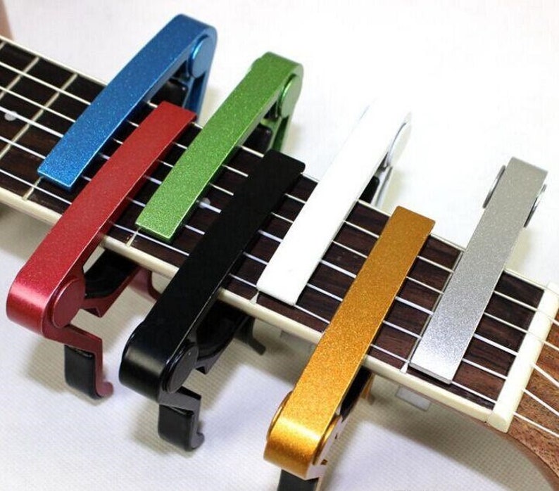 PERSONALISED Guitar Capo Multiple Colours Birthday Etsy UK