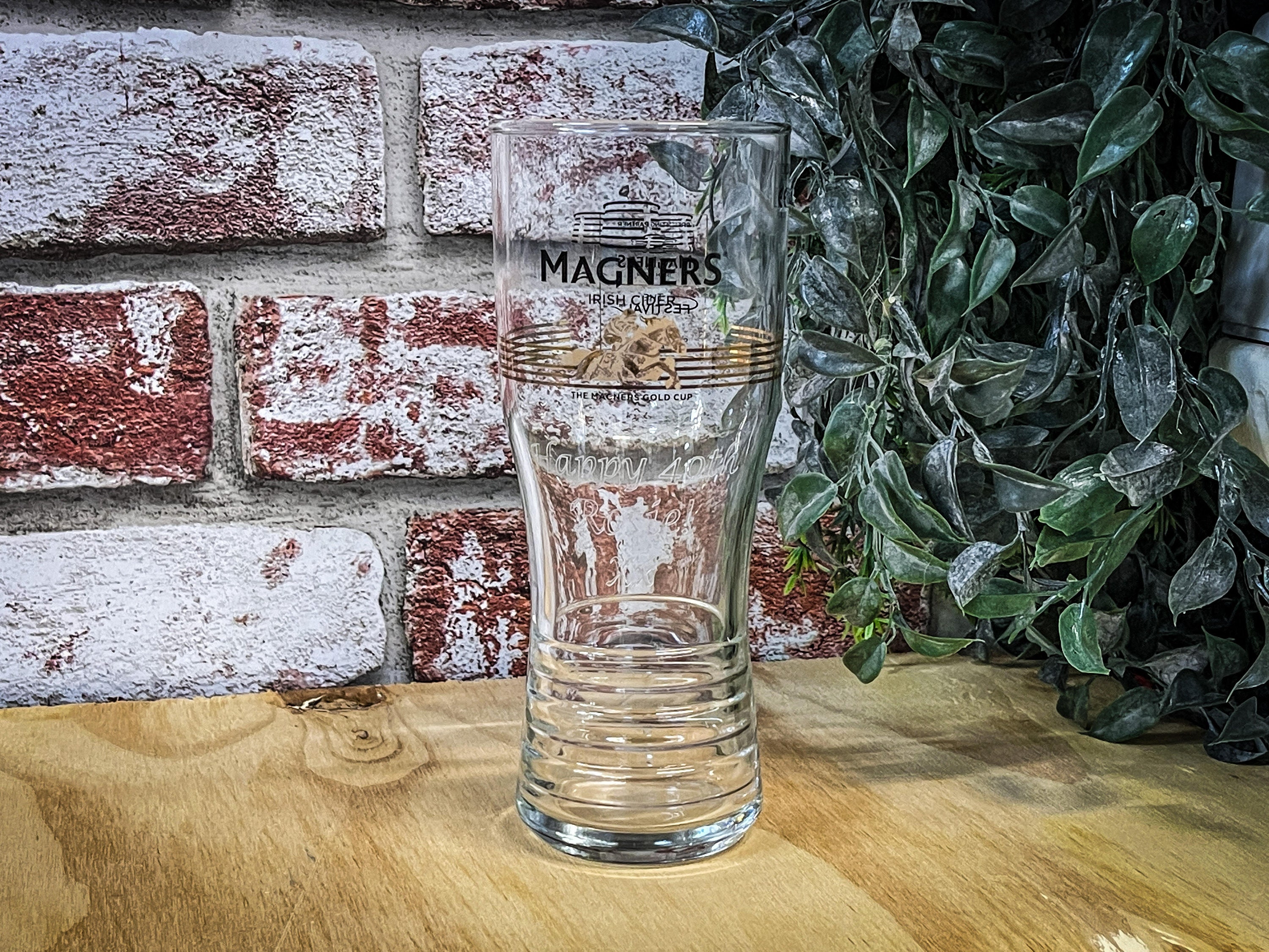 Engraved Magners Irish Cider Pint Glass in Box. Personalised Etsy Canada
