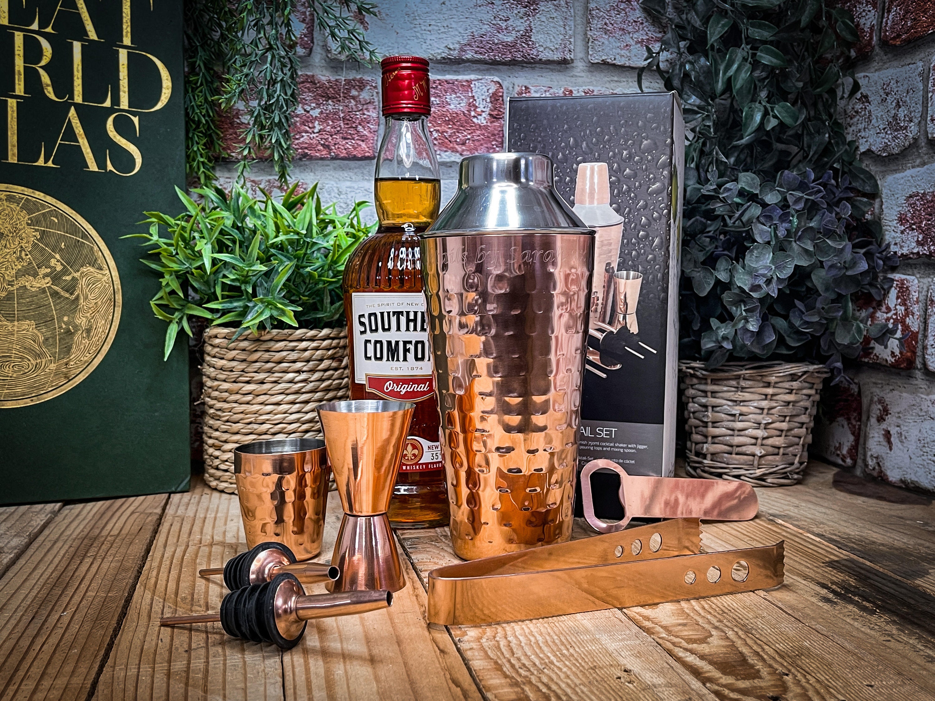 20 Oz Hammered Copper Cocktail Shaker – Cambridge Silversmiths®