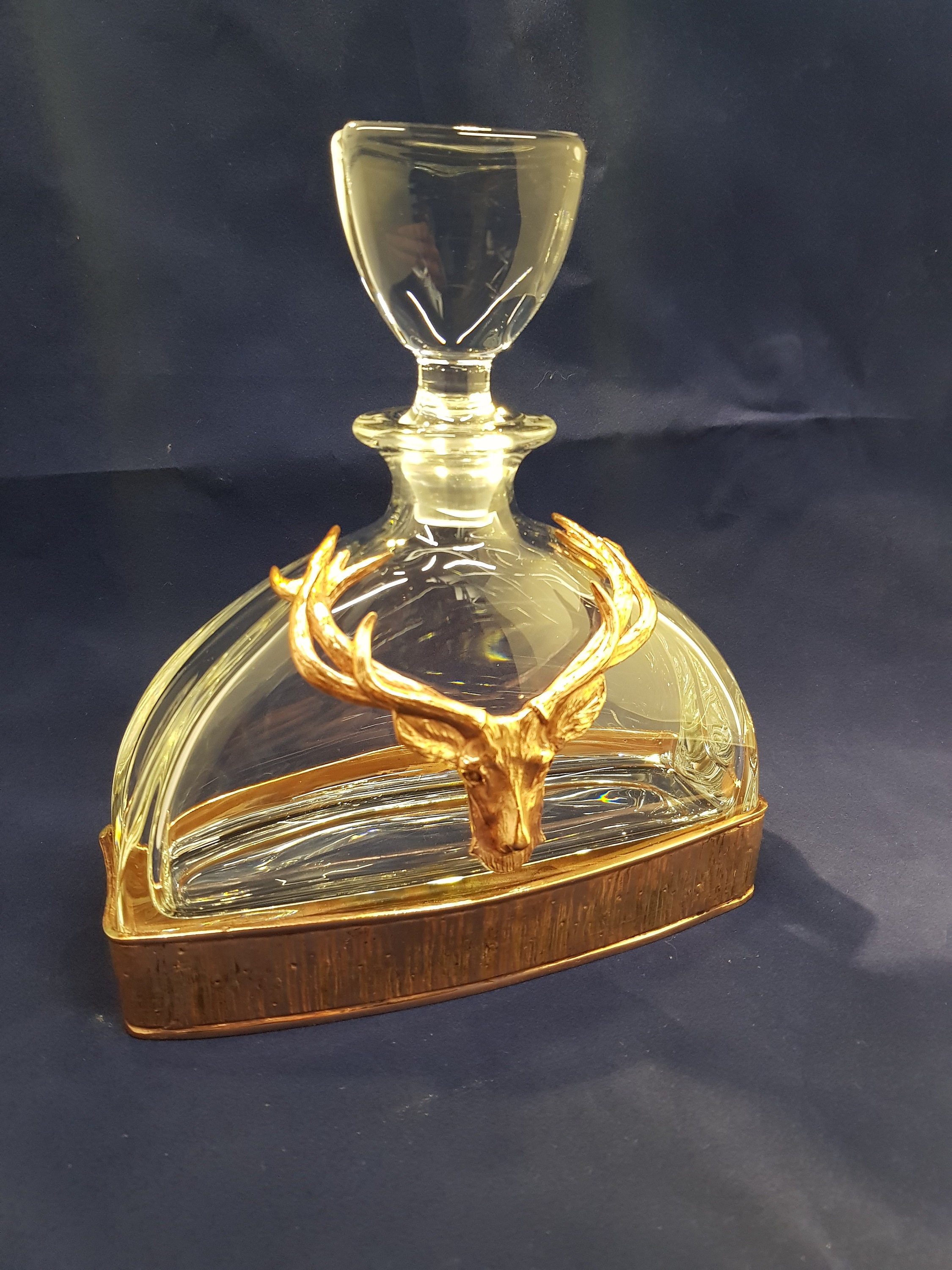 Beautiful Stag Decanter from The English Pewter Co engraved Etsy