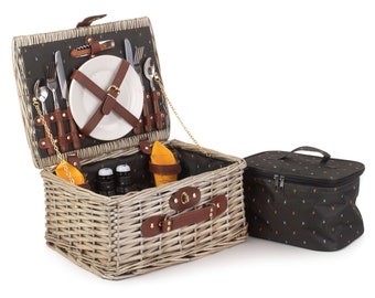 Beautiful 2 Person Nature Themed Hamper - Includes cooler bag - Ideal for a picnic in the park or out in the country