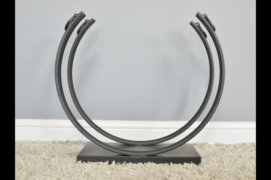 Metal Log Holder 50cm Rustic Black Oval Kindling Wood Storage Etsy UK