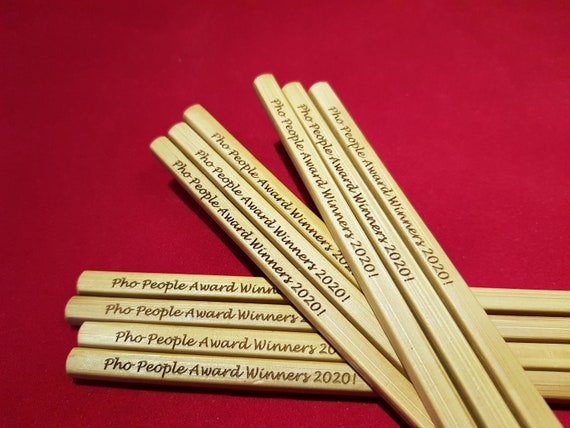 Bulk Order Personalised Bamboo Chopsticks Perfect for Parties and