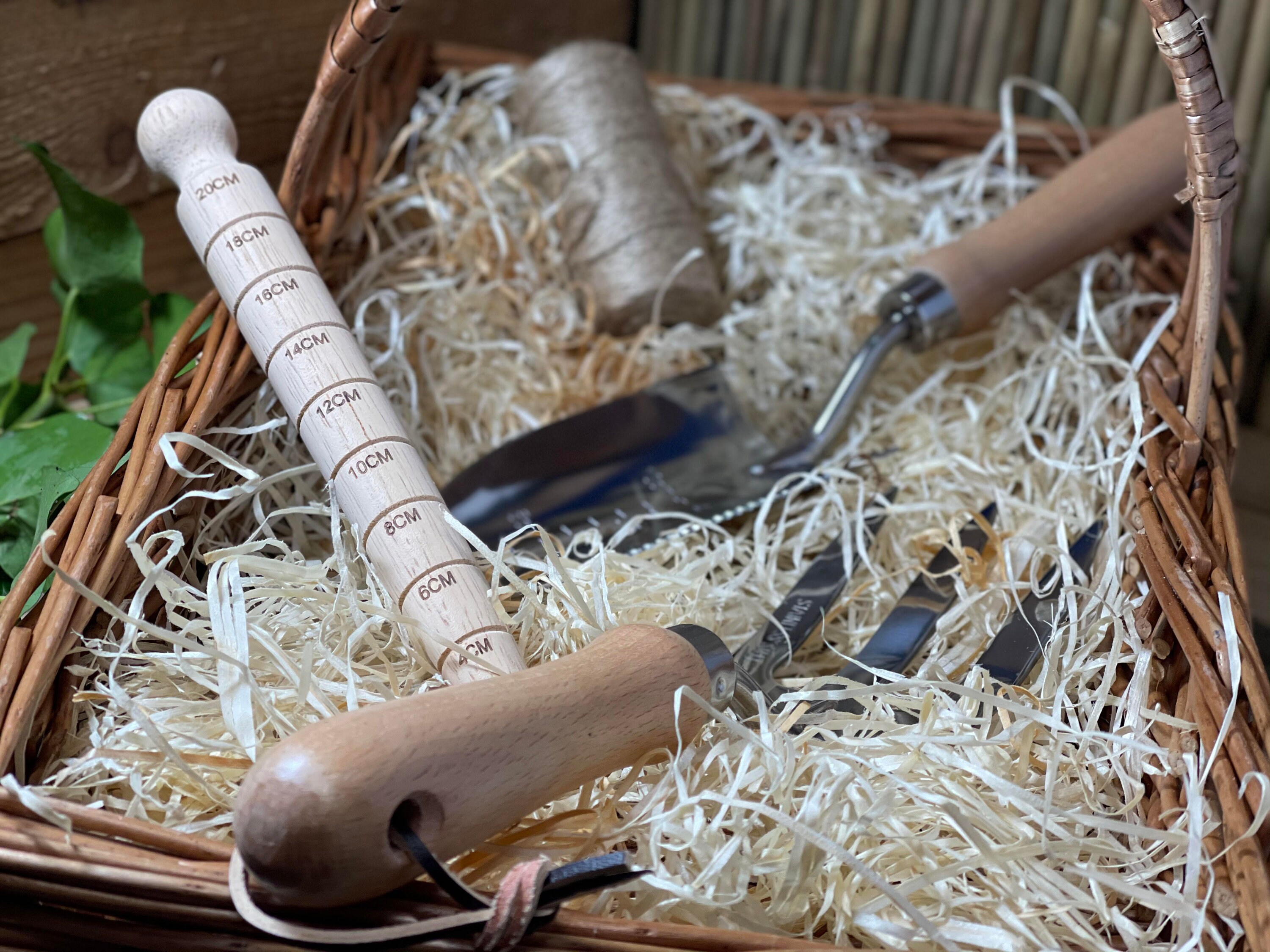 Stunning Personalised Garden tool gift basket Personalised Etsy