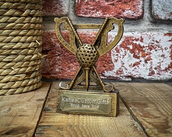 Engraved Golf Trophy - A great gift for a golfer! - 3.75" height