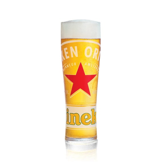 Beer Glass Heineken Half Pint Personalised Engraved Your Name // Message