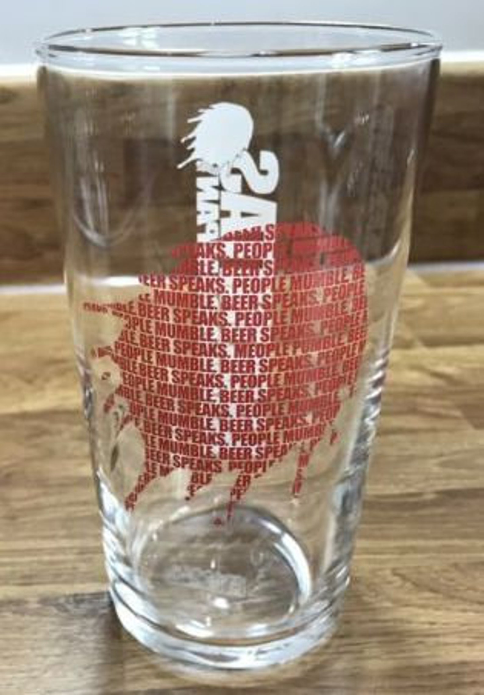 Engraved Lagunitas Pint Glass. Personalised With Your Message. - Etsy