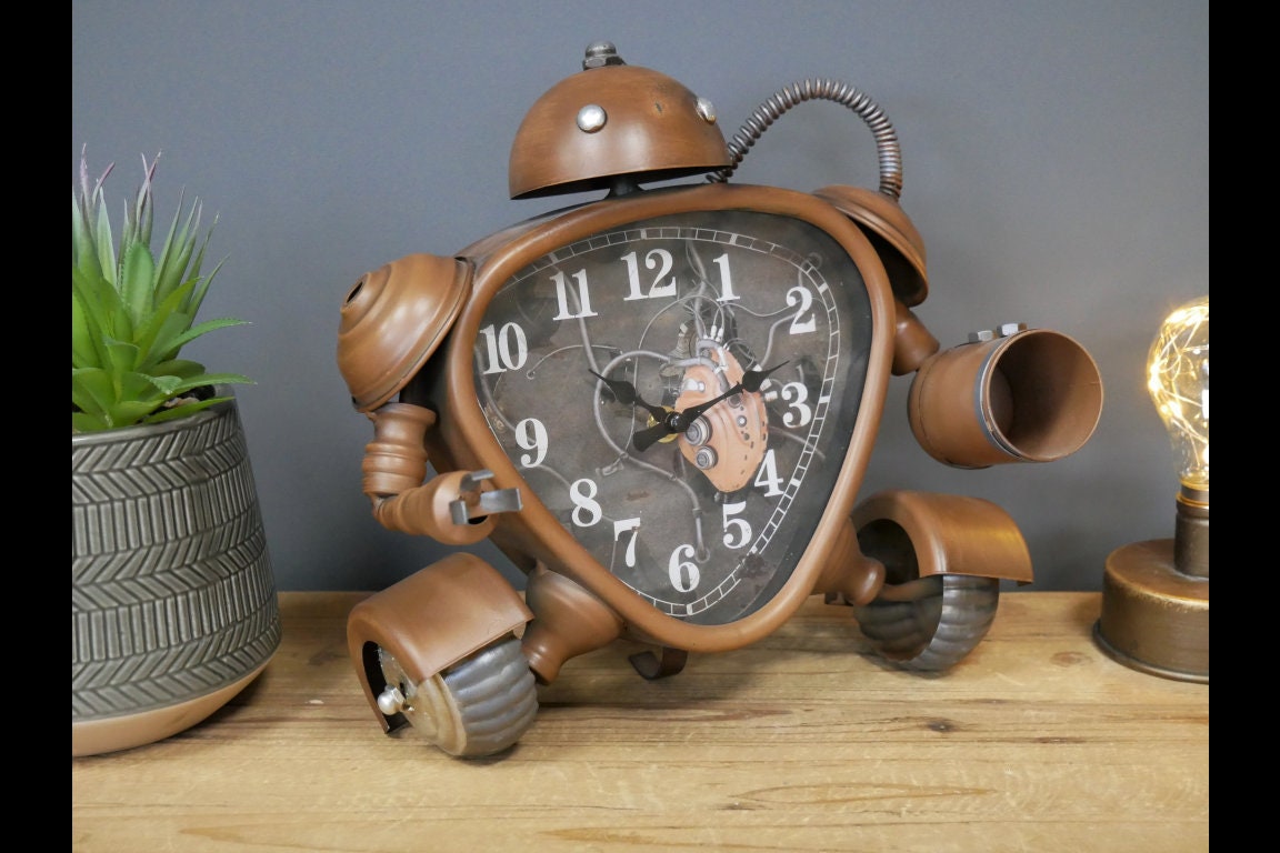 Steampunk Standuhr.  Steampunk uhr, Standuhren, Steampunk