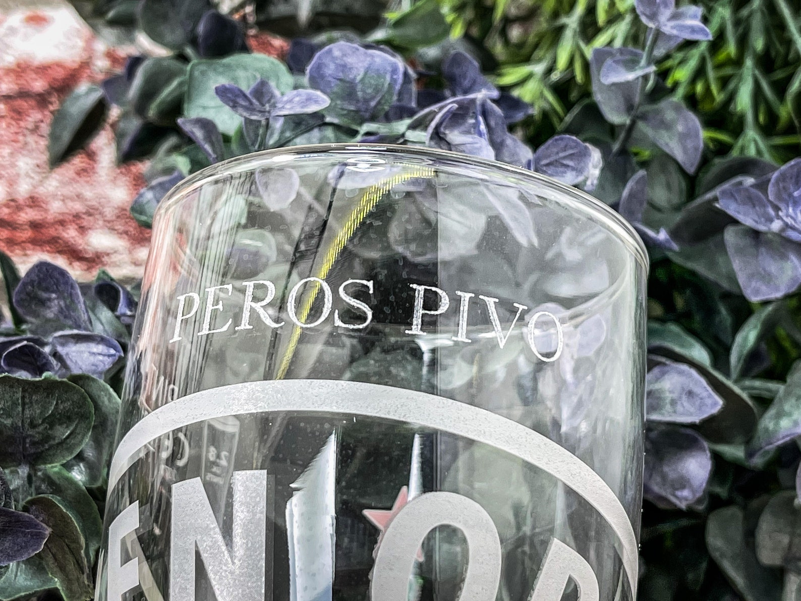 Engraved Heineken Pint Glass. Personalised With Your Message. Great for ...