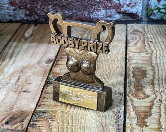 Engraved Booby Prize Trophy - A great gag gift / present!
