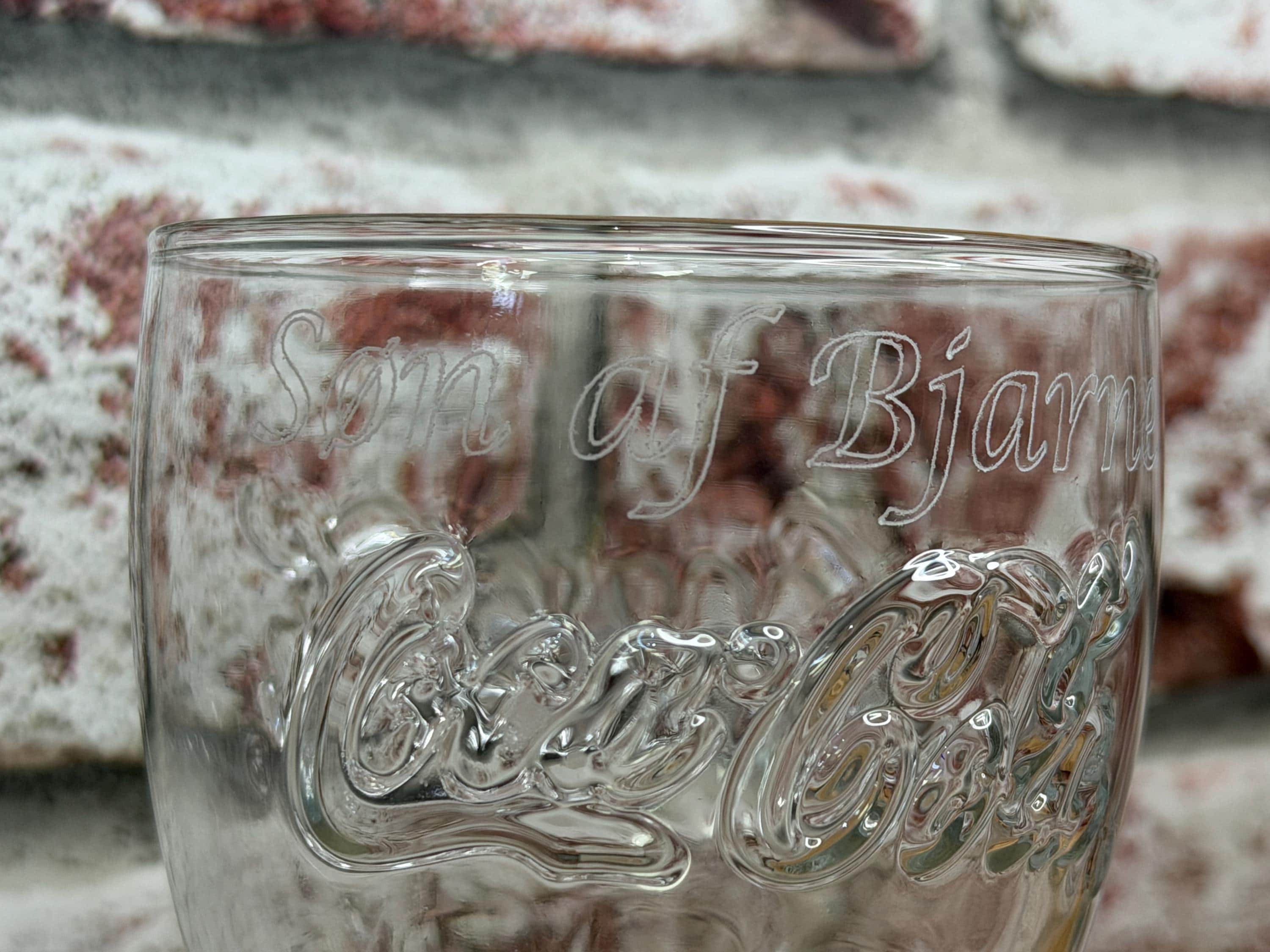 Engraved Coca Cola Glass. Two Sizes Available 22oz or 16oz ...