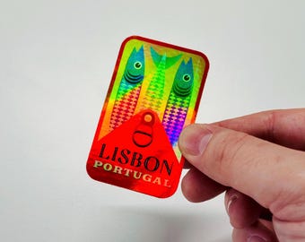 Lisbon Portugal Sticker Waterproof Vinyl | Travel Decal Souvenir | Laptop Water Bottle Luggage Suitcase