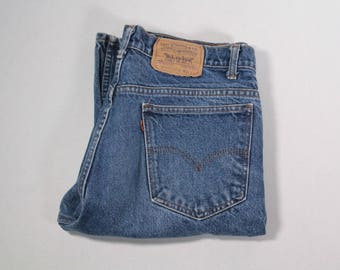 Men's Levi's orange tab jeans made in the USA