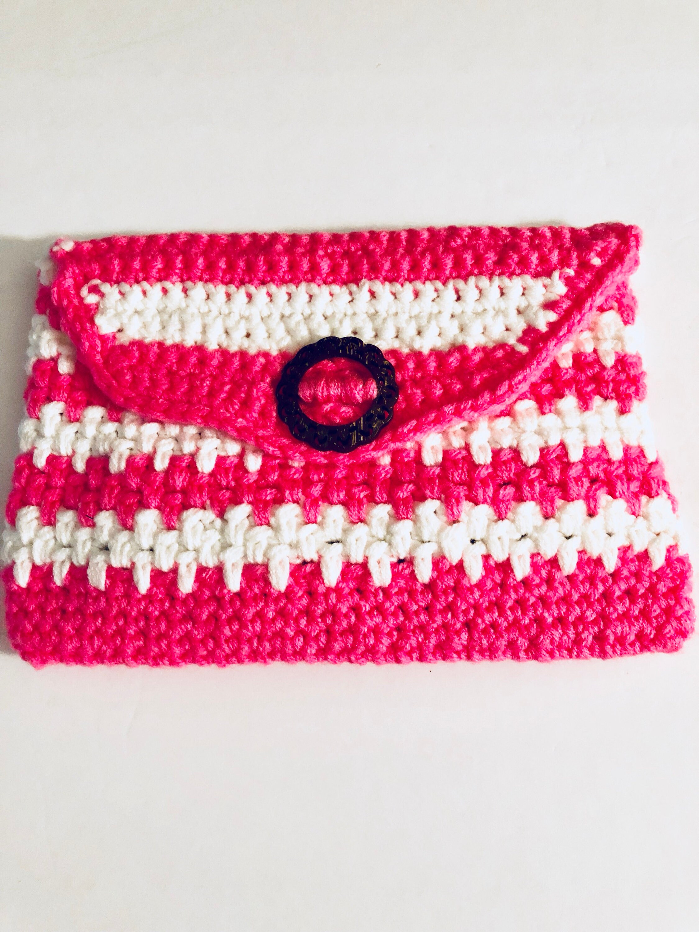 crochet hand purse