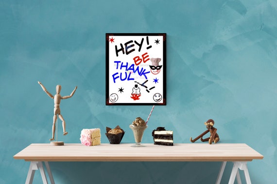 A. Hey Collection- Hey! Be Thankful...L!  Printable Download