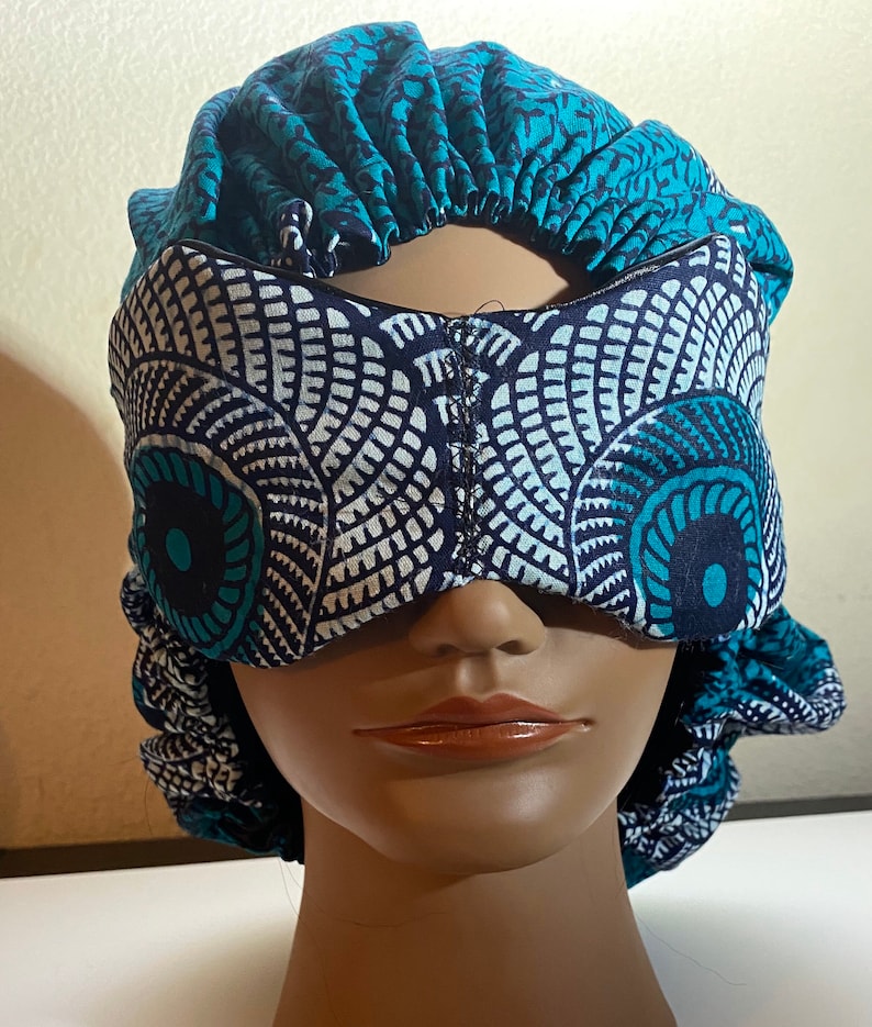 Satin and Sleep Mask Night Mask double layered Etsy