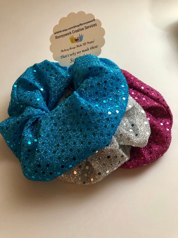 Sparkling Scrunchies