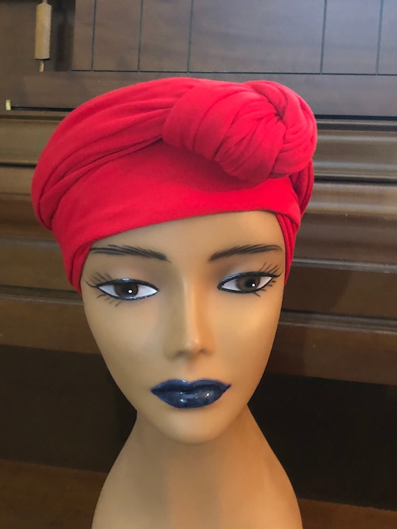 Infinity Headband or Neck Scarf; Pre-tied Headwrap; Open or Close Crown Turban; Wraparound Headtie; Gift for her; Hair and Neck Accessories
