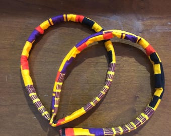 Headband, African fabric, Ankara, hair accessories;, skinny headband, Kente, handmade headband, hair candy, Hair holder