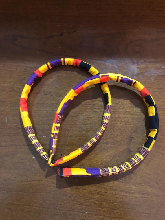 Headband, African fabric, Ankara, hair accessories;, skinny headband, Kente, handmade headband, hair candy, Hair holder