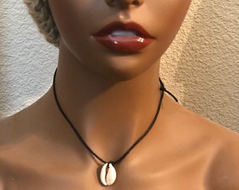 Cowry Necklace; Cowrie Bracelet; Cowries; Puka Shells; Cowrie Bangle; Adjustable Rope; Seashells; Friendship Jewelry; His or Hers