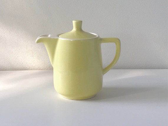 Vintage Melitta Coffee Pot Yellow Mid Century Vintage Melitta Coffee Pot Yellow Mid Century
