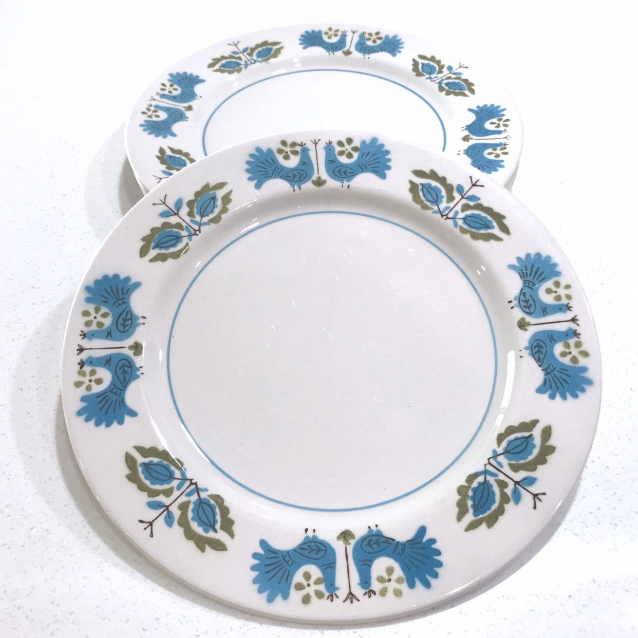 Vintage Mikasa Salad Plates Mikasa Mediterranean Dinnerware Etsy