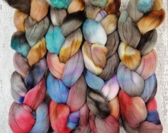 Punta Arenas top/braid for spinning and felting - 50g (1.75oz) SEASCAPE