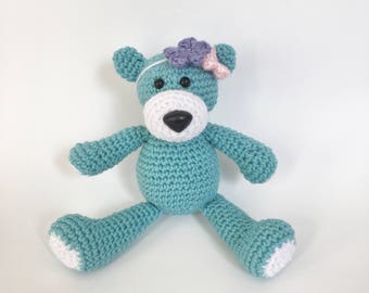 Teddy Bear Crochet Pattern - PDF Pattern - Bear Amigurumi - Teddy Crochet