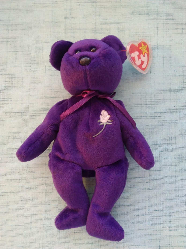 Ty Beanie Princess Diana Bear Value 2025