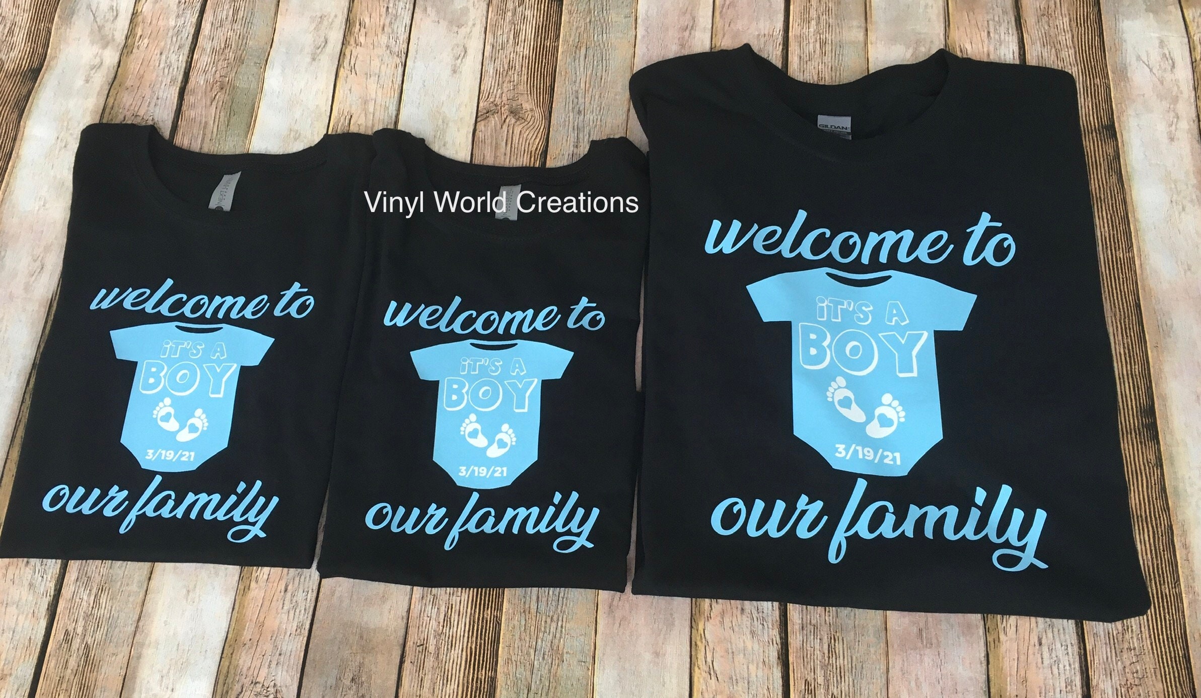 It's a Boy Shirts/ Shirts for Baby Shower/ Gender Reveal Etsy UK
