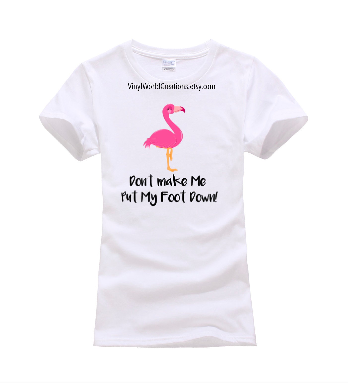 Flamingo Shirt For Women, Pink, Think Pink, Pink Flamingo Tee, Flamingo ...