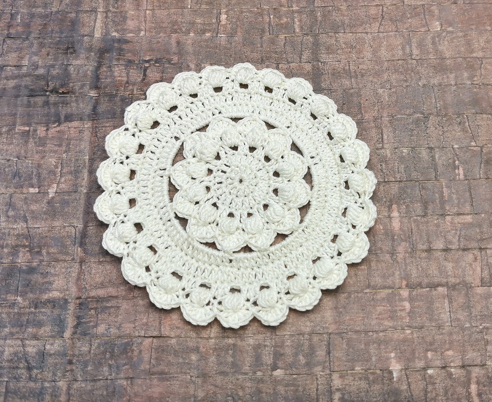 Pdf pattern dollhouse miniature crochet rug pattern miniature Etsy