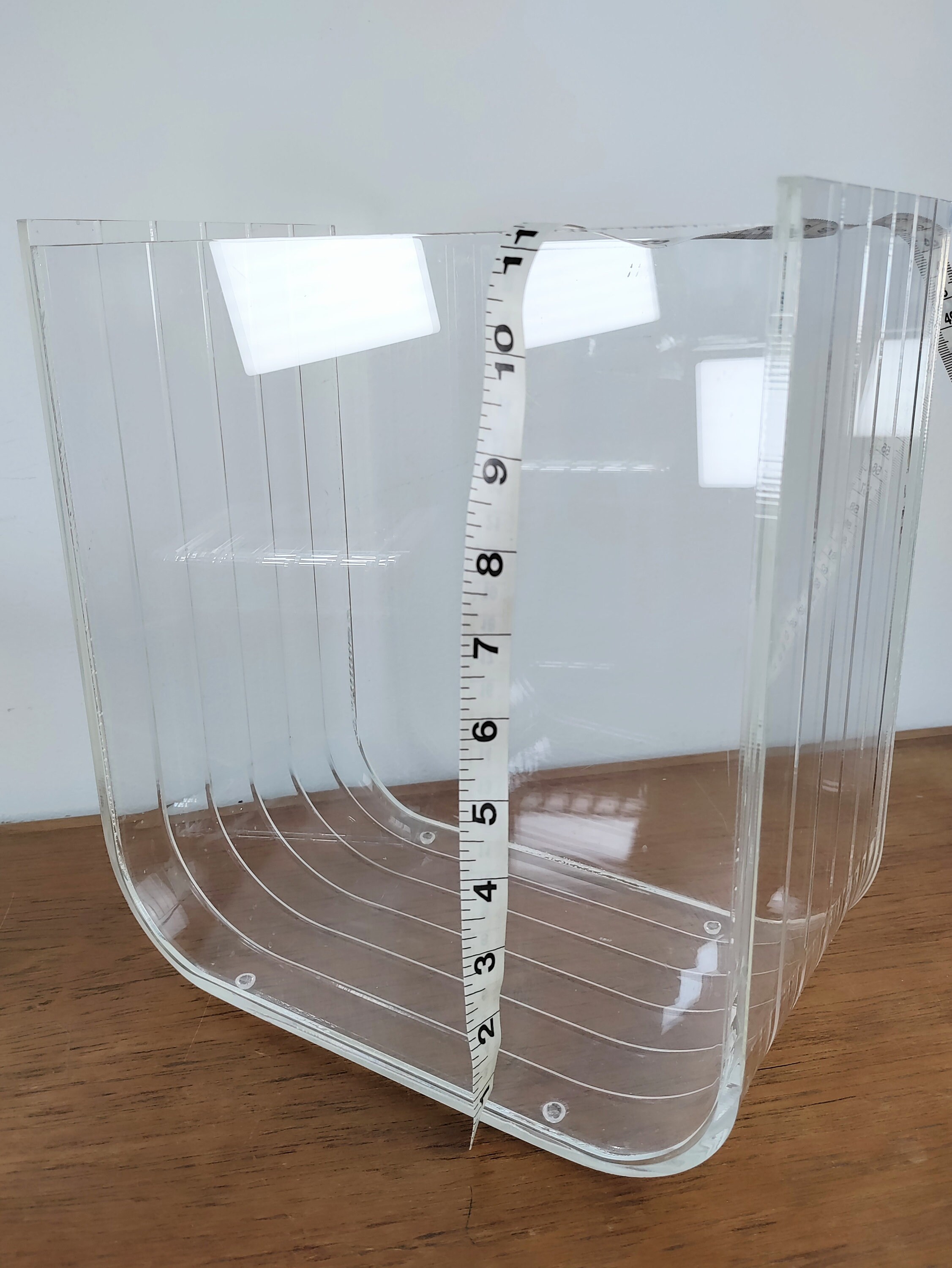 Vintage Clear Lucite Bathroom Accessories Etsy