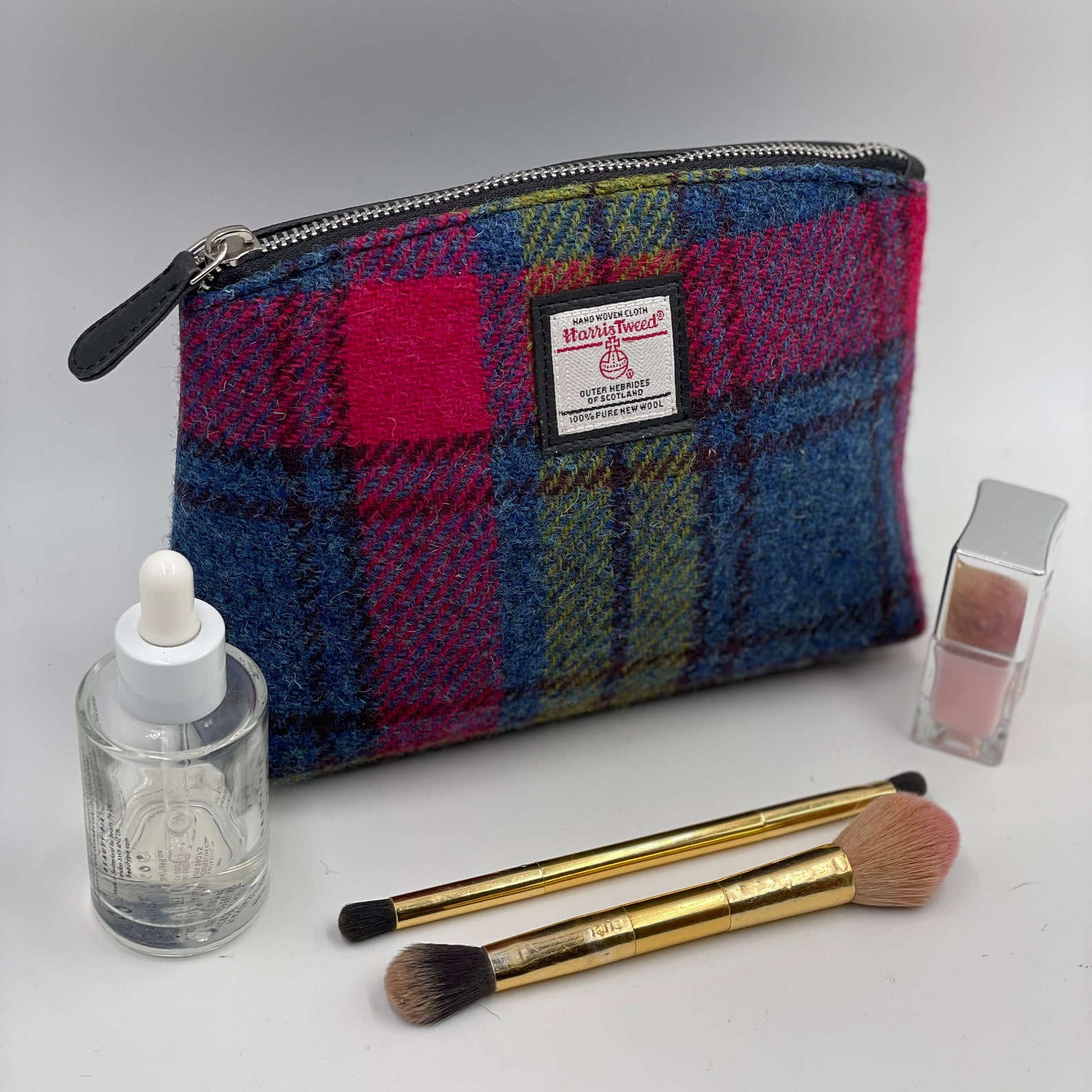 Cosmetic Bag / Large Make up Bag. Large Makeup Pouch. Cosmetic Etsy UK