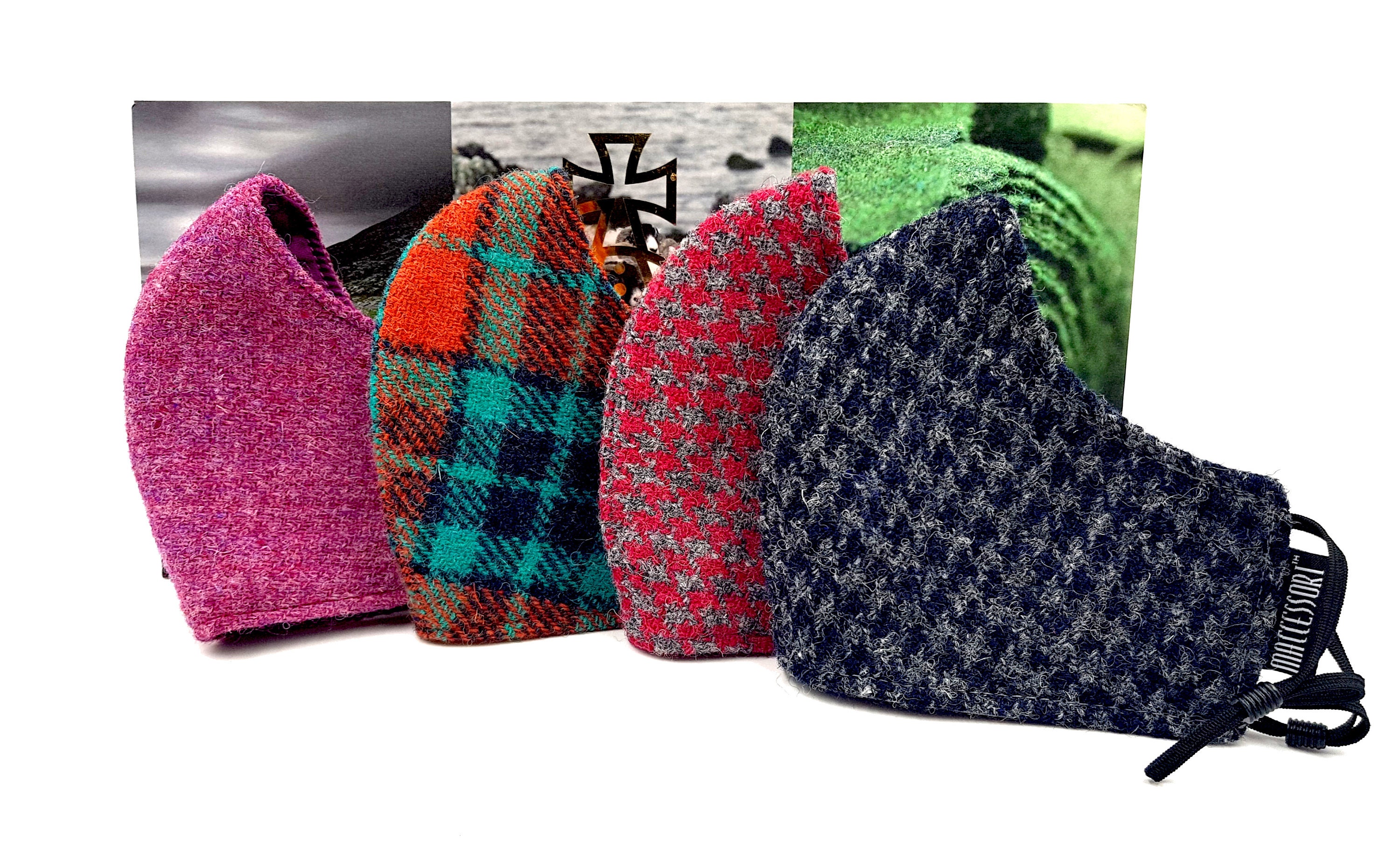 Warm and Unique Face Mask / Scottish Face Cover. Wool Mask in Etsy