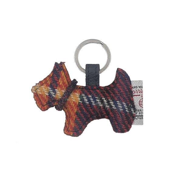 scottie dog keyring