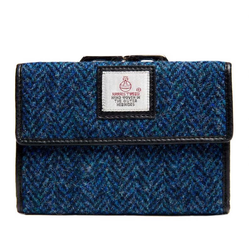 Harris Tweed Clasp Purse Ladies Purse Scottish Gifts Etsy