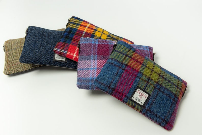 Plaid Crossbody Bag. Small Cross Shoulder Bag. Use as Pink Etsy