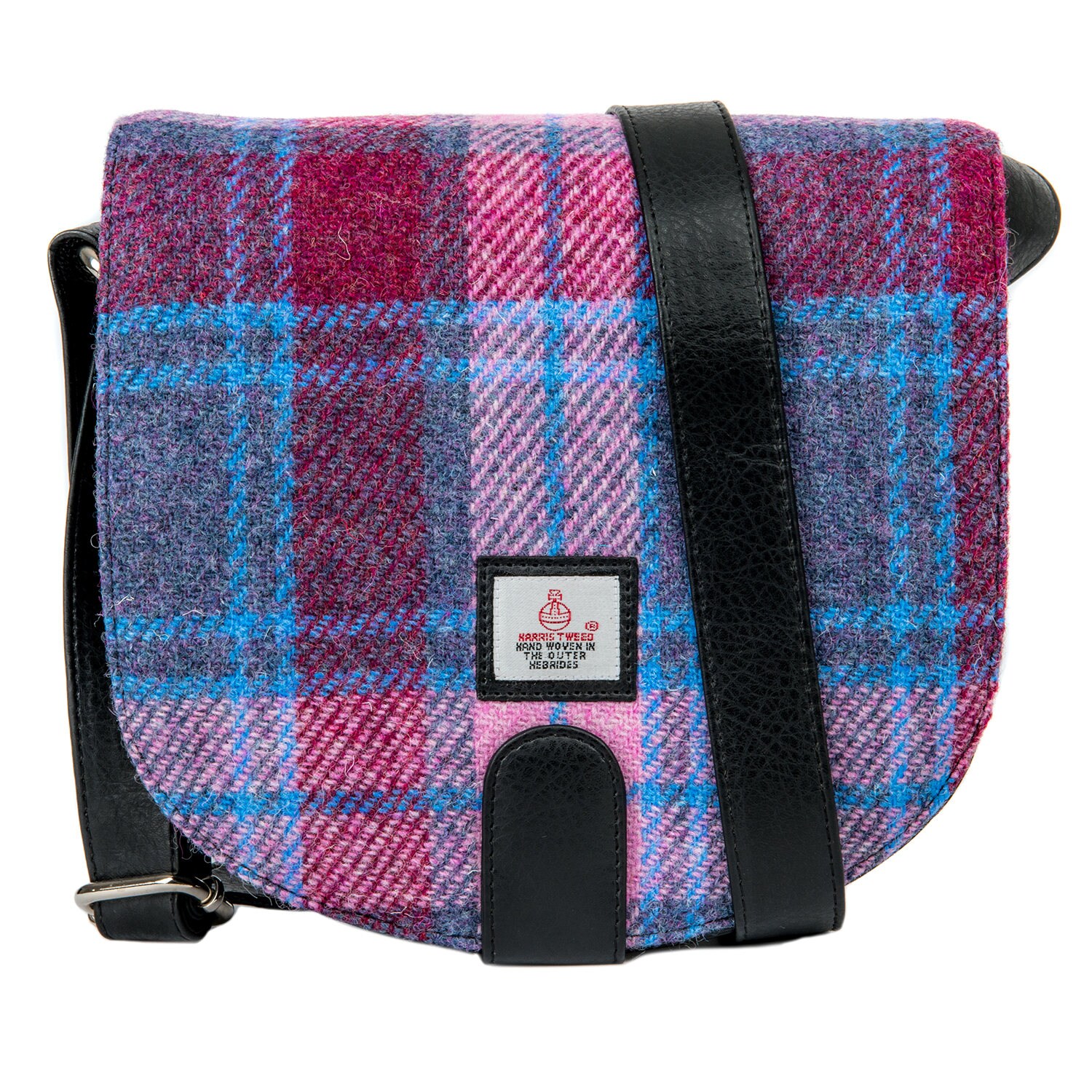Borsa da donna in vera pelle CAMILLA SMALL, colore FUCSIA, CHIAROSCURO, Made in Italy | BORSE A