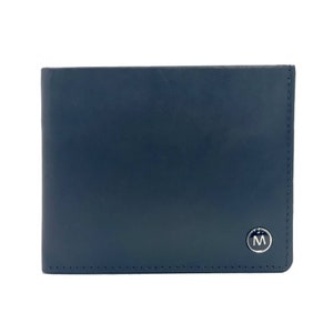 Italienische Leder Brieftasche mit Reißverschluss in Schwarz. Weiches Ledergefühl.