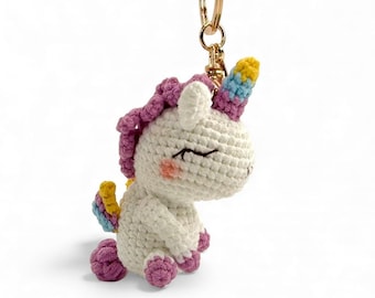 Annie Unicorn Keychain