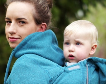 Manteau, veste de portage bébé 3en1 en coton | FROGGY STYLE babywearing | Porte-Bébé, Echarpe de portage, Maternité, pour enfant, vetement