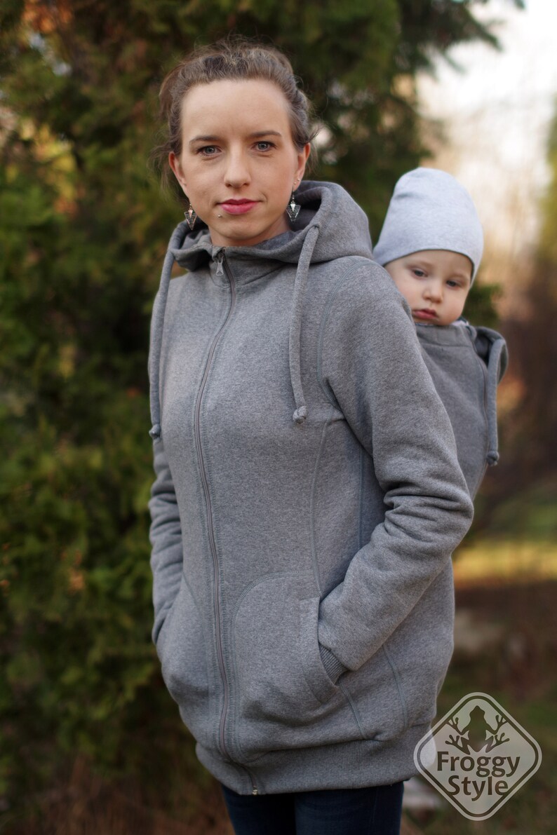 Manteau Veste De Portage Bebe 3en1 En Coton Froggy Style Etsy